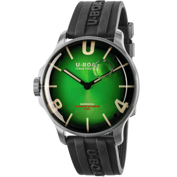 U-BOAT DARKMOON 44MM GREEN SS SOLEIL CODE 8702/D