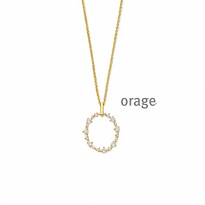 ORAGE BA274 Ketting verguld geel