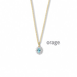 ORAGE BA303 Ketting verguld geel goud