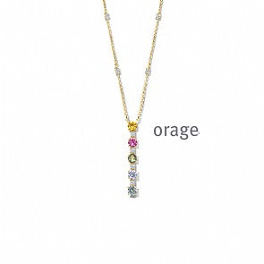 ORAGE BA270 Ketting verguld geel goud