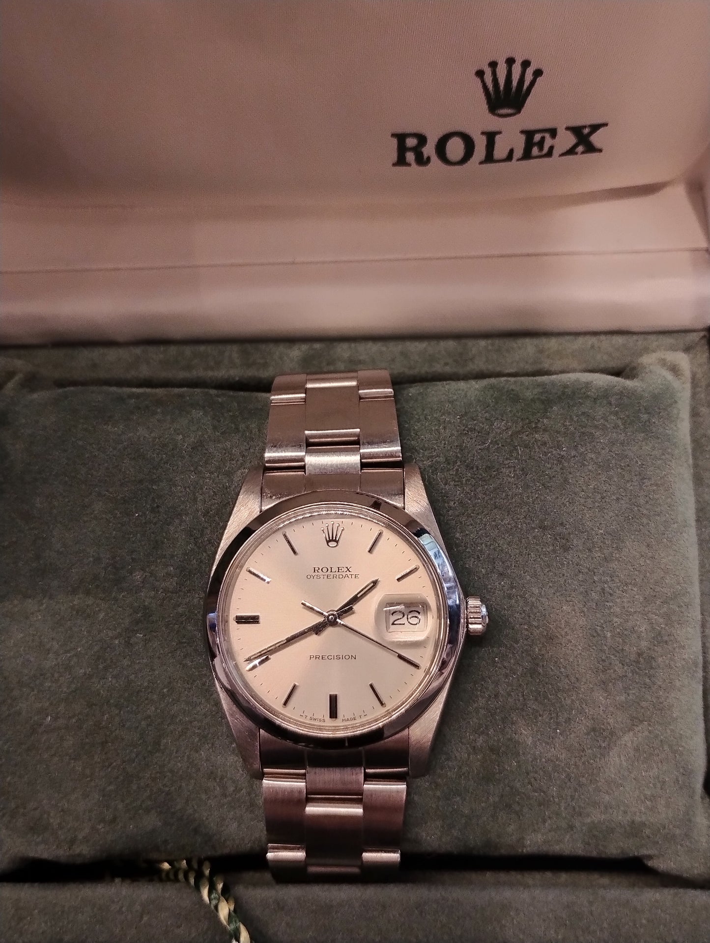 Rolex Oysterdate Precision Oyster date Precision 6694. Enkel te bezichtigen, op afspraak.