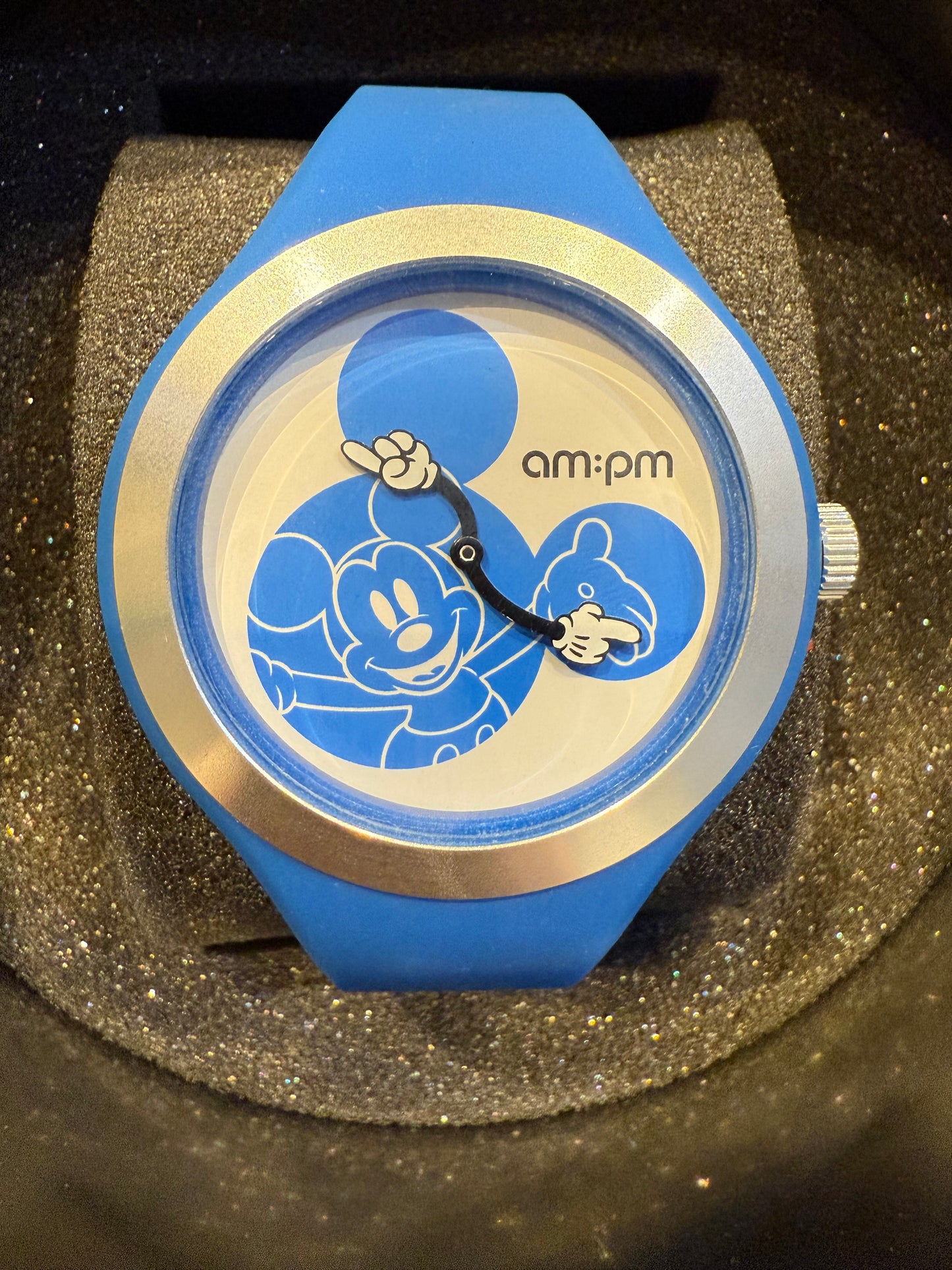AM PM MICKEY MOUSE HORLOGE